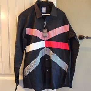 T.m. Martin Button-Down Shirt, Size XXLarge, Slim Fit NWT